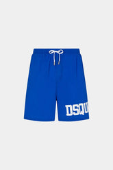 Logo Print Drawstring Swimming Shorts